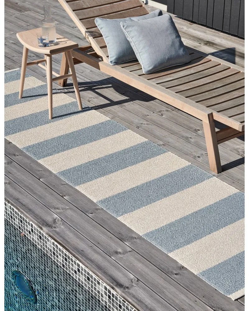 Kültéri párna 38x58 cm Sunny Pale Turquoise – Pappelina