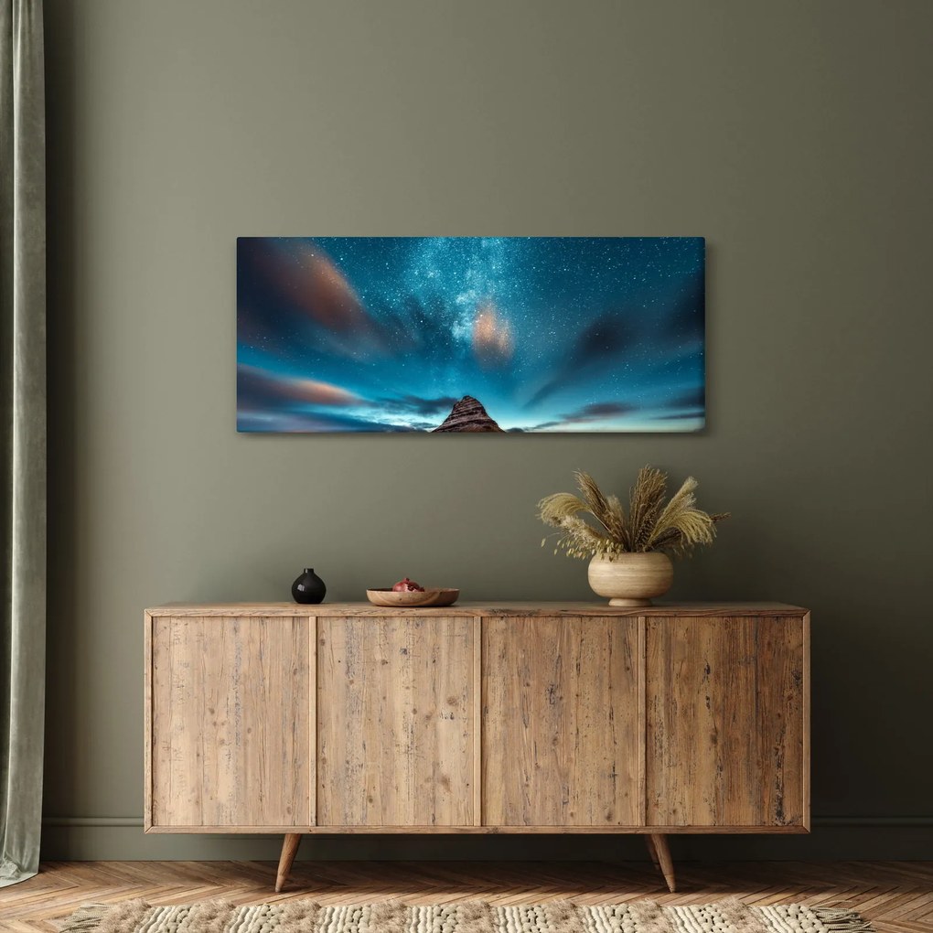 A kék Tejút képe (120x50 cm)