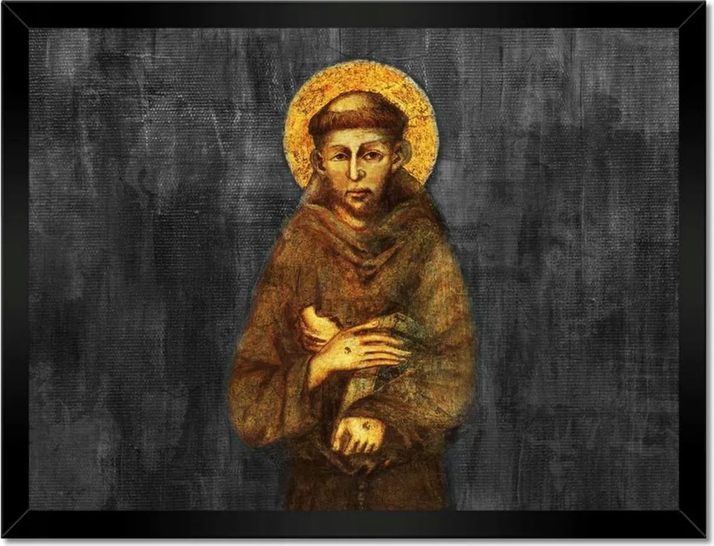 Poszterek keretben 40x30 Assisi Szent Ferenc
