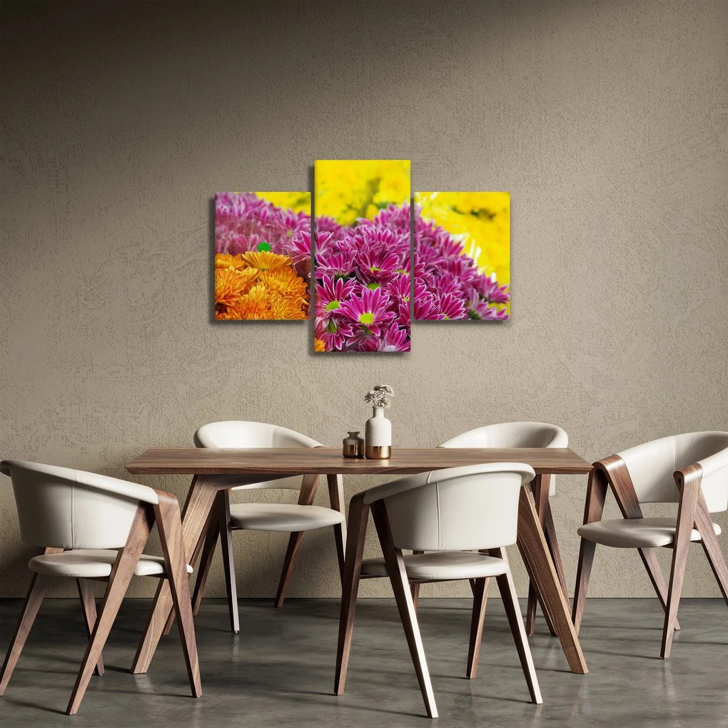 Rózsaszín virág képe (90x60 cm)