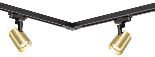 Spotlámpa sínrendszerrel VOLF 4xGU10/10W/230V arany/fekete