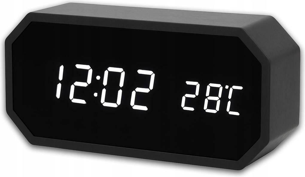 Ébresztőóra Elektronikus Óra Digitális Asztali Hőmérő Álló Led