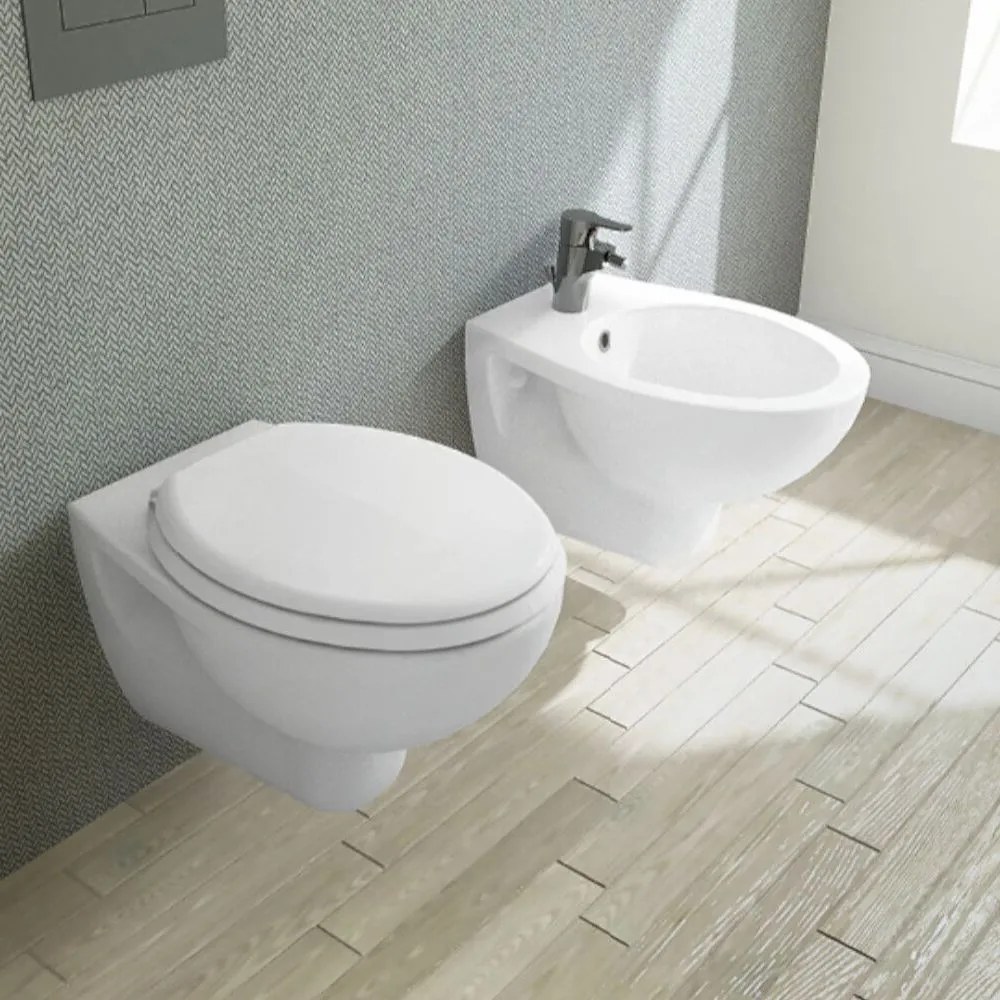 CeraStyle LILA fali WC - TORNADO örvény öblítéses