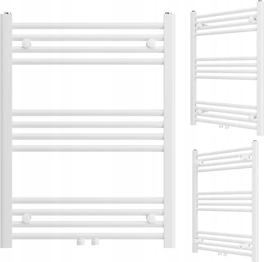 Fürdőszobai Radiátor Fehér Radiátor Modern Létra 80x60 cm Raven