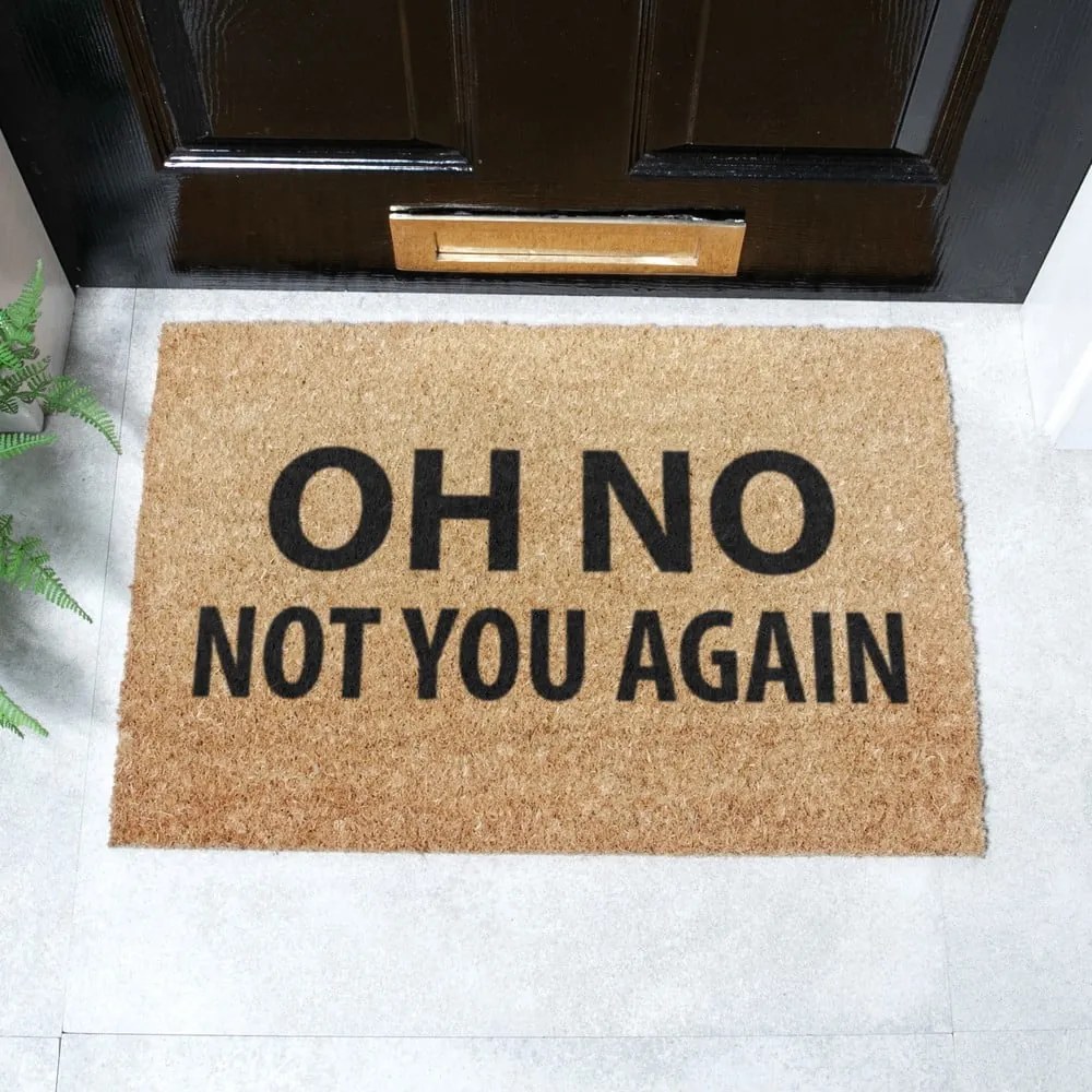 Kókuszrost lábtörlő 40x60 cm Not You Again – Artsy Doormats