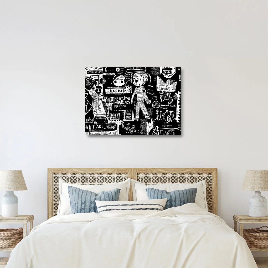 Kép - Graffiti (70x50 cm)