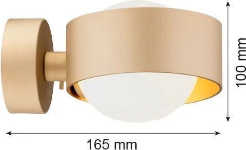 Argon MASSIMO 8567 Fali lámpa 1x6W/G9 IP44
