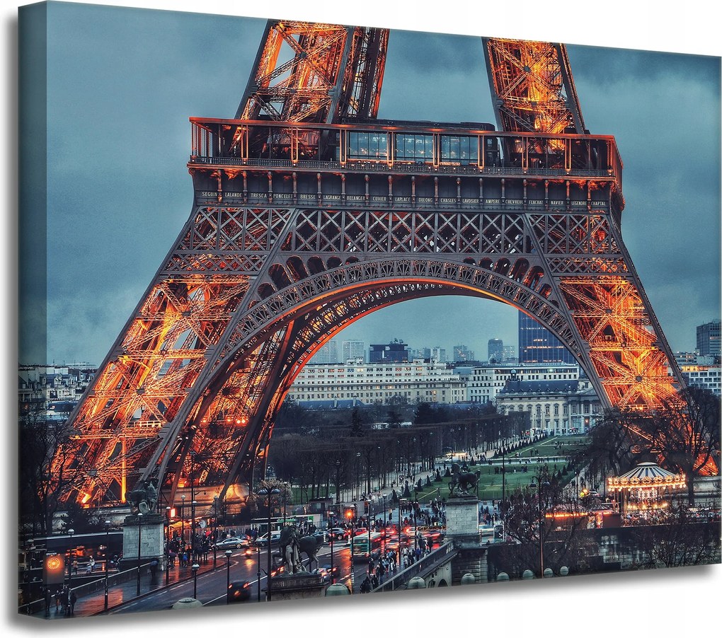 Vászonképek Építészet Eiffel-torony 40X30