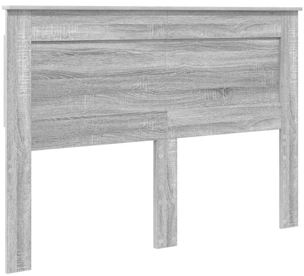 Fejtámla fejtámlával Szürke Sonoma 150 cm Faanyag