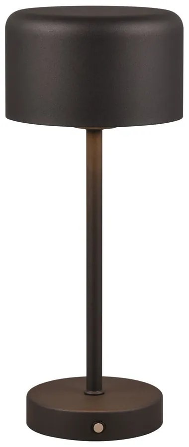 Matt fekete LED szabályozható asztali lámpa (magasság 30 cm) Jeff – Reality