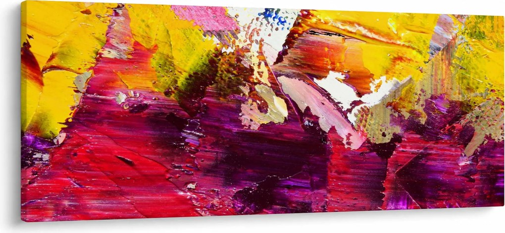 Absztrakció kép - festmény (120x50 cm)