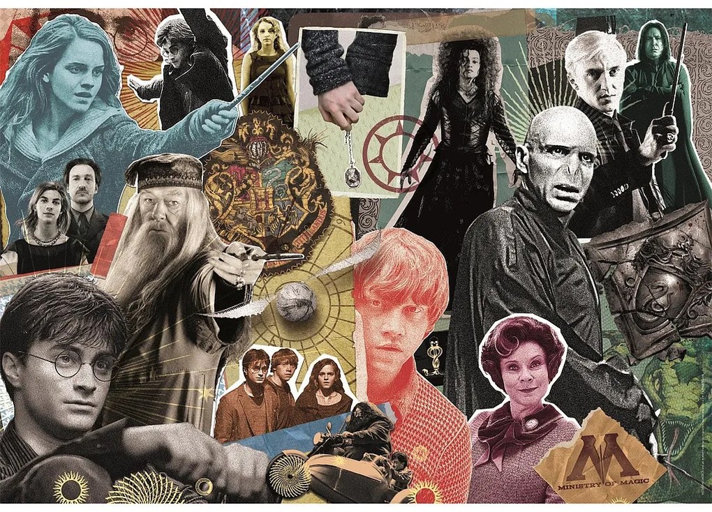 Harry Potter Collage 300 db-os puzzle Clementoni