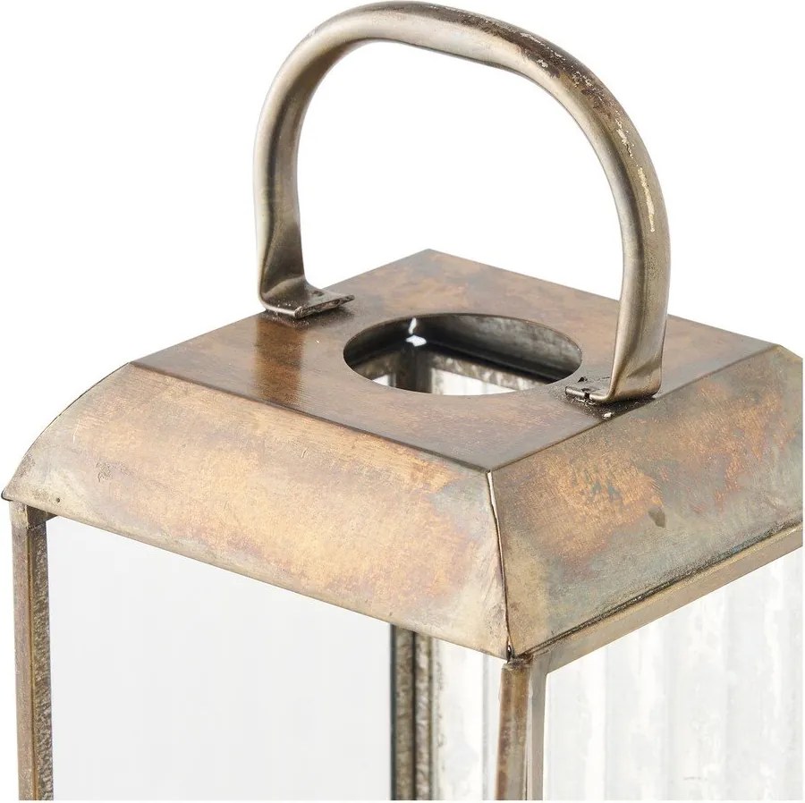 Fém-üveg lámpás (magasság 49 cm) Herslev – House Nordic