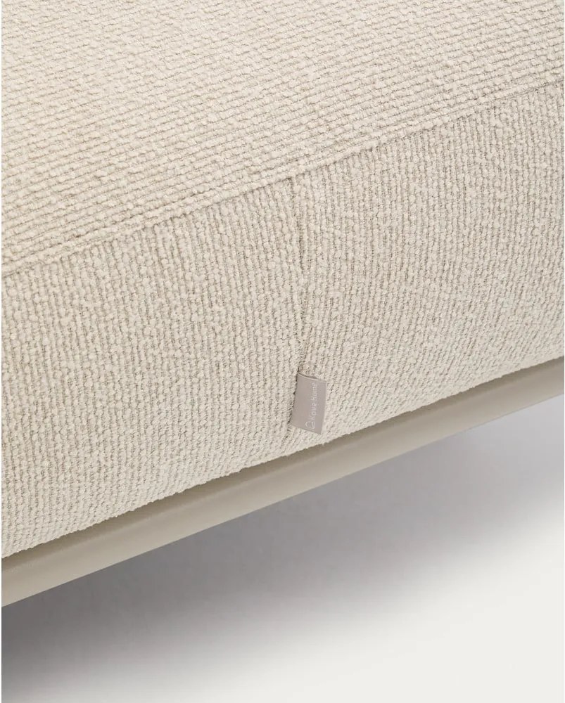 Bézs buklé lábtartó Aurum – Kave Home