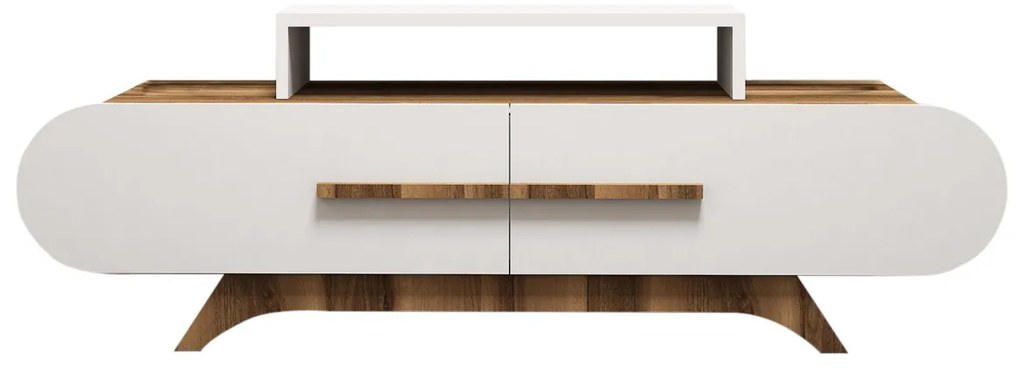 Rose Walnut White TV-asztal