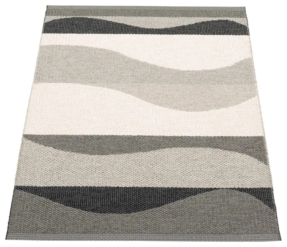 Szürke kültéri-beltéri szőnyeg 70x100 cm Urvi Metal – Pappelina