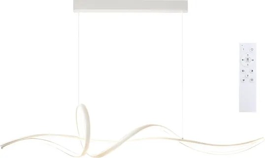 Brilagi - LED dimmelhető kábeles csillár SIGNATURE LED/55W/230V 120x23 cm fehér + távirányító