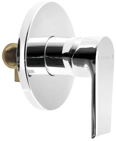 Sapho - Zuhanycsaptelep falba süllyesztett szereléshez KAI cm fényes króm