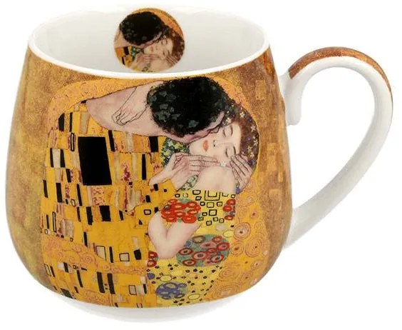 Klimt Porcelán teás bögre A csók