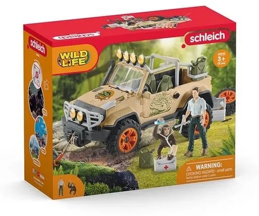 Schleich 42410 4 x 4 Terepjáró csörlővel