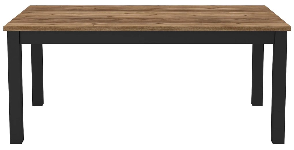 Étkezőasztal 180 cm Oralee 94 (fekete). 1118129