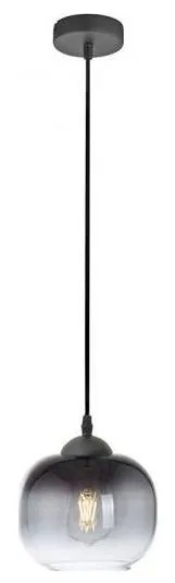 JUST LIGHT. 15420-18 - Csillár zsinóron ZEA 1xE27/25W/230V fekete