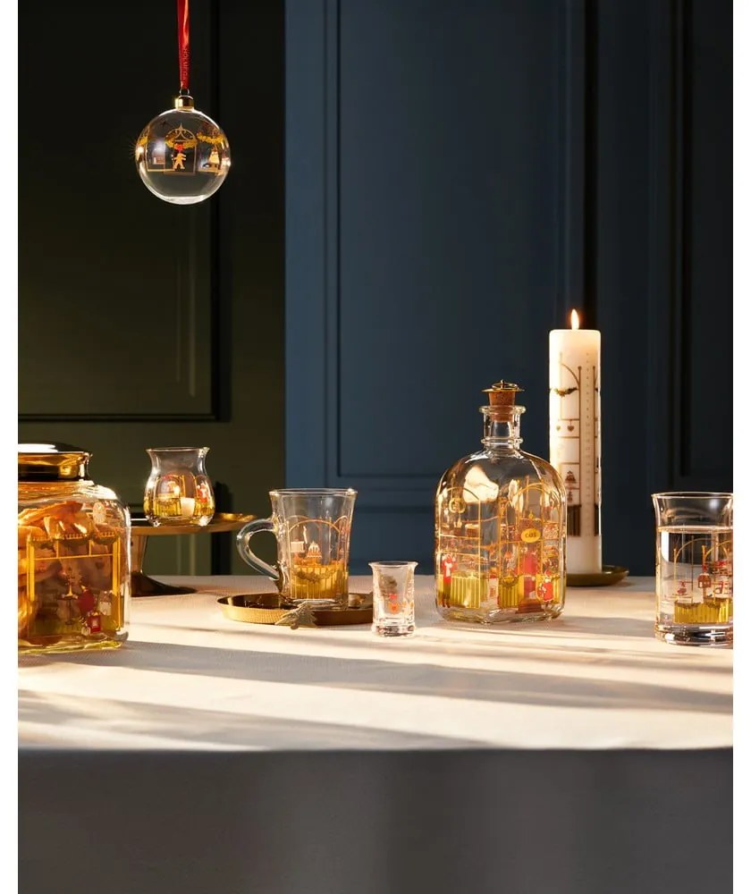 Üveg kézzel fújt karácsonyfadísz ø 8 cm Annual Christmas Bauble – Holmegaard