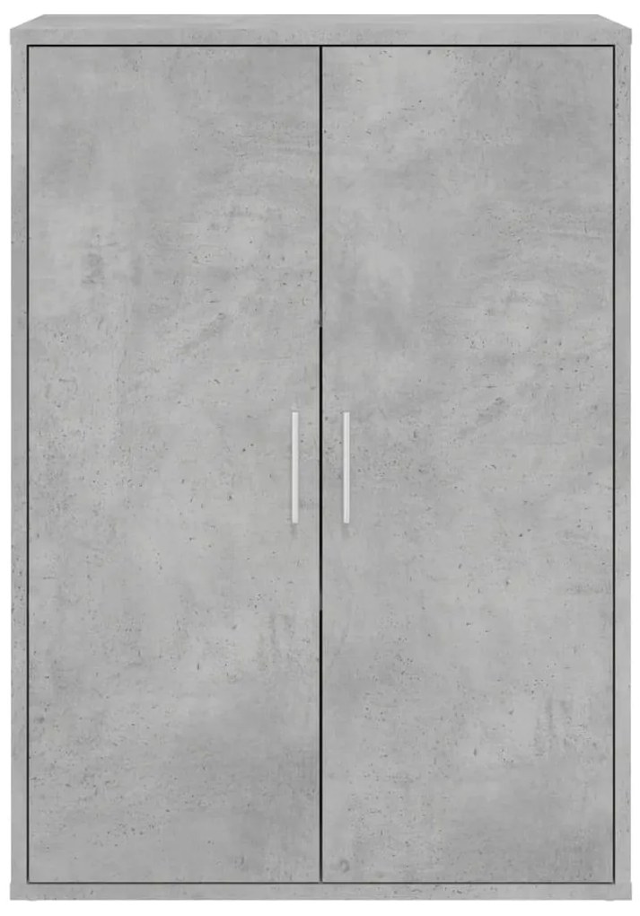 2 db betonszürke szerelt fa tálalószekrény 60 x 31 x 84 cm