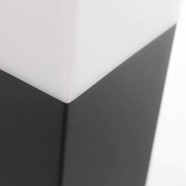 Kültéri lámpa NEW YORK 1xE27/12W/230V IP44, 44 cm, antracit