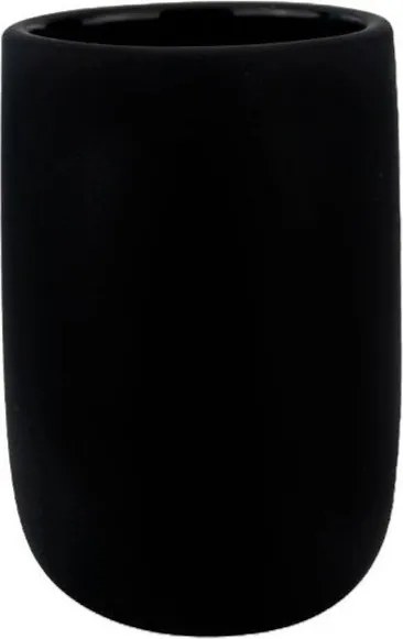 Fekete fogkefetartó pohár Lotus – Mette Ditmer Denmark