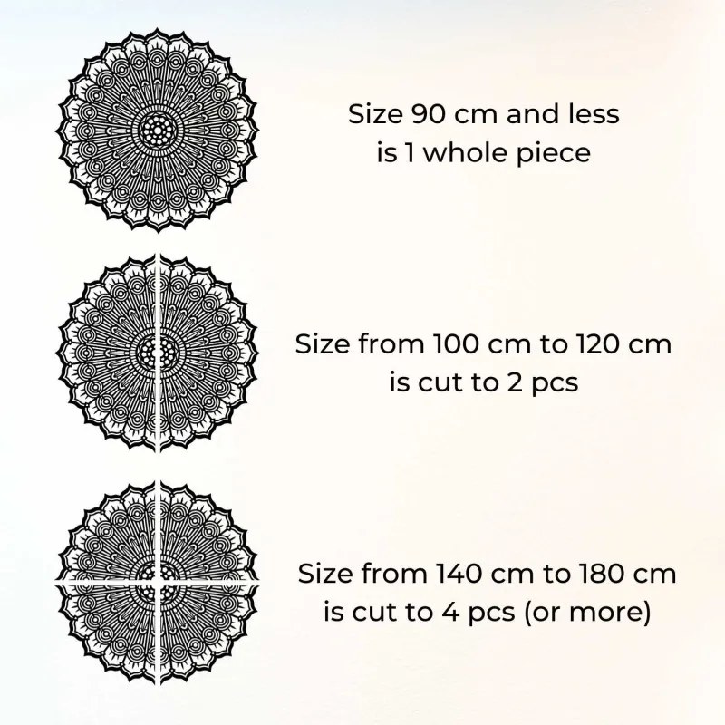 Gyógyító mandala a falon - Elegáns dekoráció az Ön belső terébe | LEER