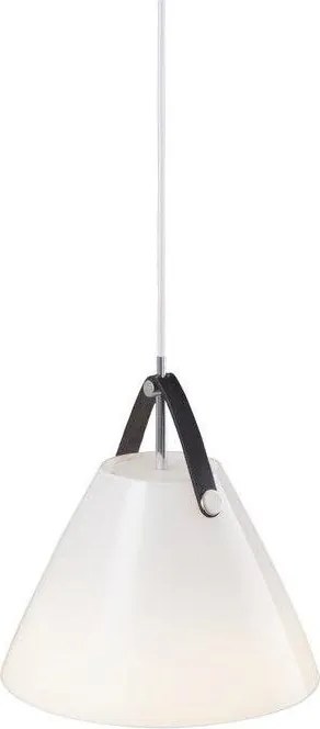 NORDLUX 84313001 STRAP Egyágú Függesztett Lámpa Üveg E27 IP20