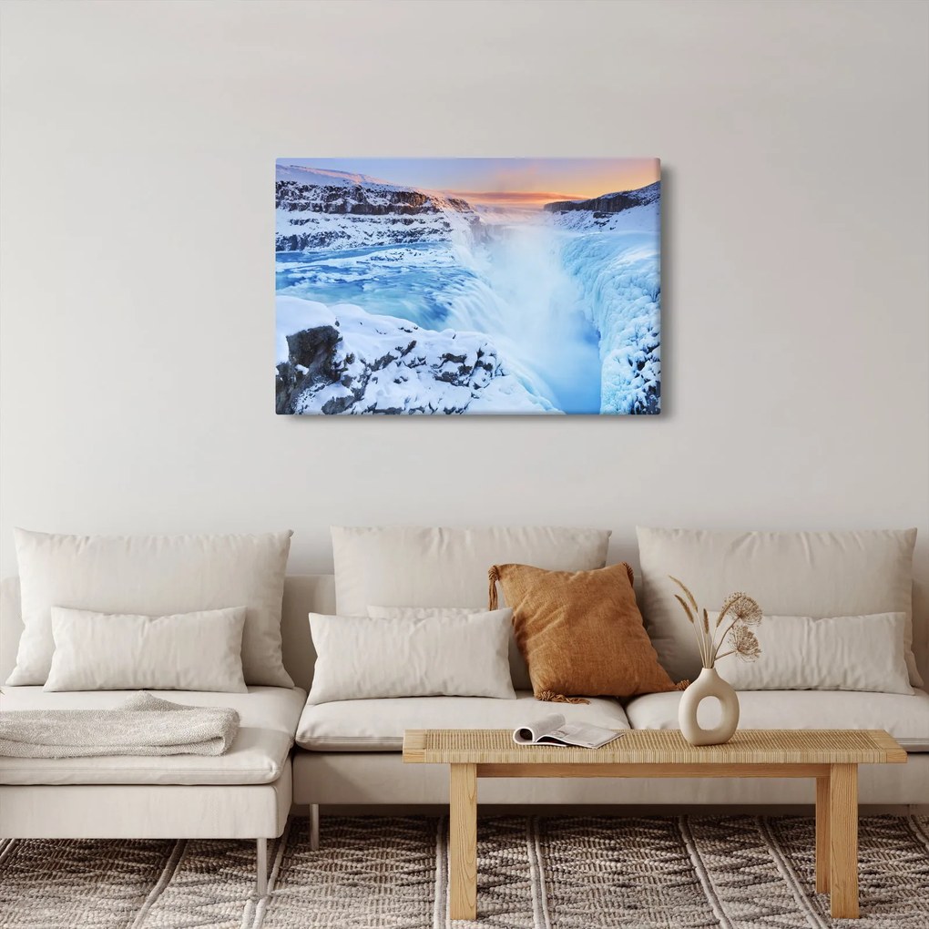 Kép - Hideg vízesések (90x60 cm)