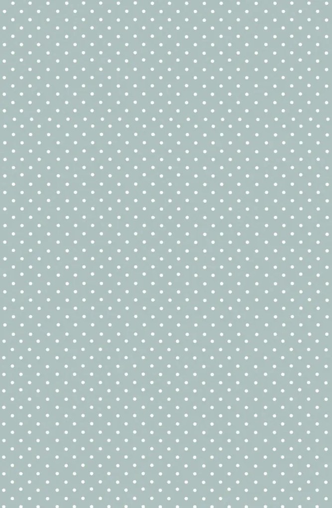 Szürke White Dots papír asztalterítő 120x180 cm