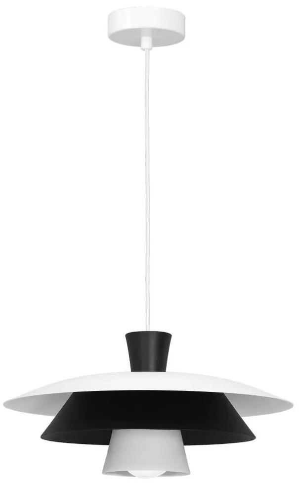 Csillár zsinóron PLATO 1xE27/60W/230V