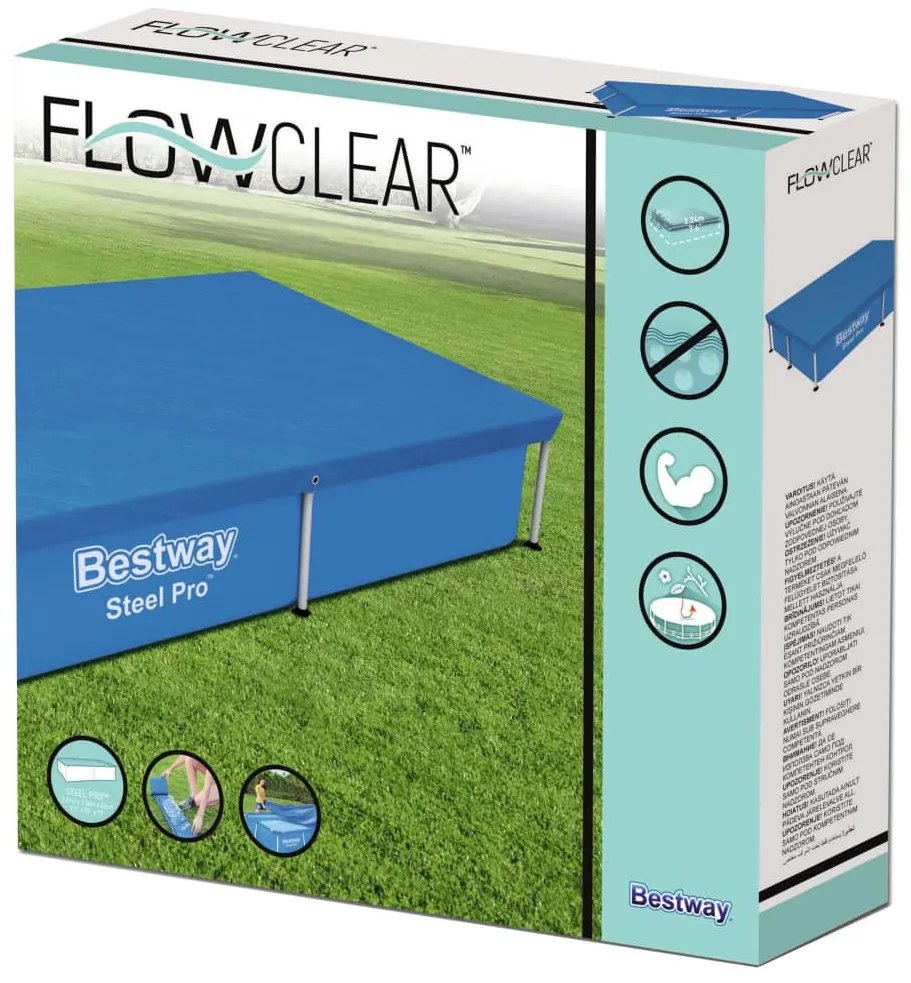 Bestway Flowclear medencetakaró 221 x 150 cm