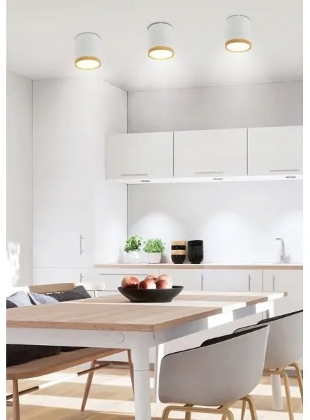 LED Mennyezeti lámpa TUBA LED/5W/230V fehér/bézs