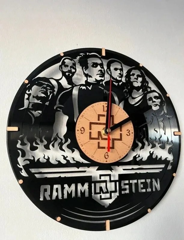 Rammstein bakelit falióra, dekoráció, ajándék