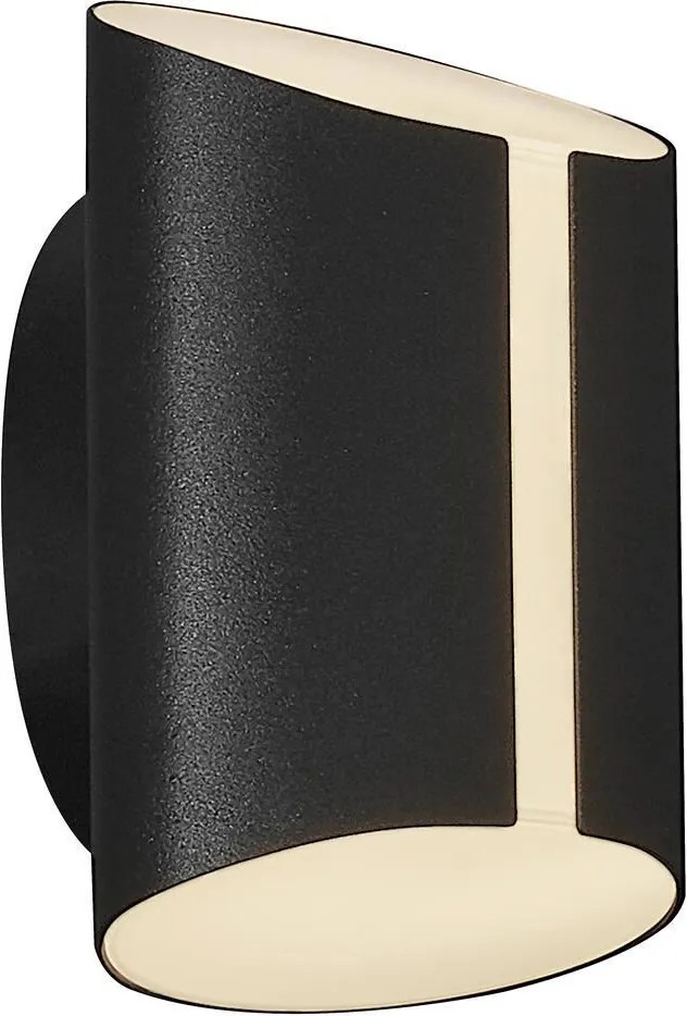 NORDLUX 2118201003 GRIP Modern Kültéri Fali Lámpa Fehér, Fekete LED IP54