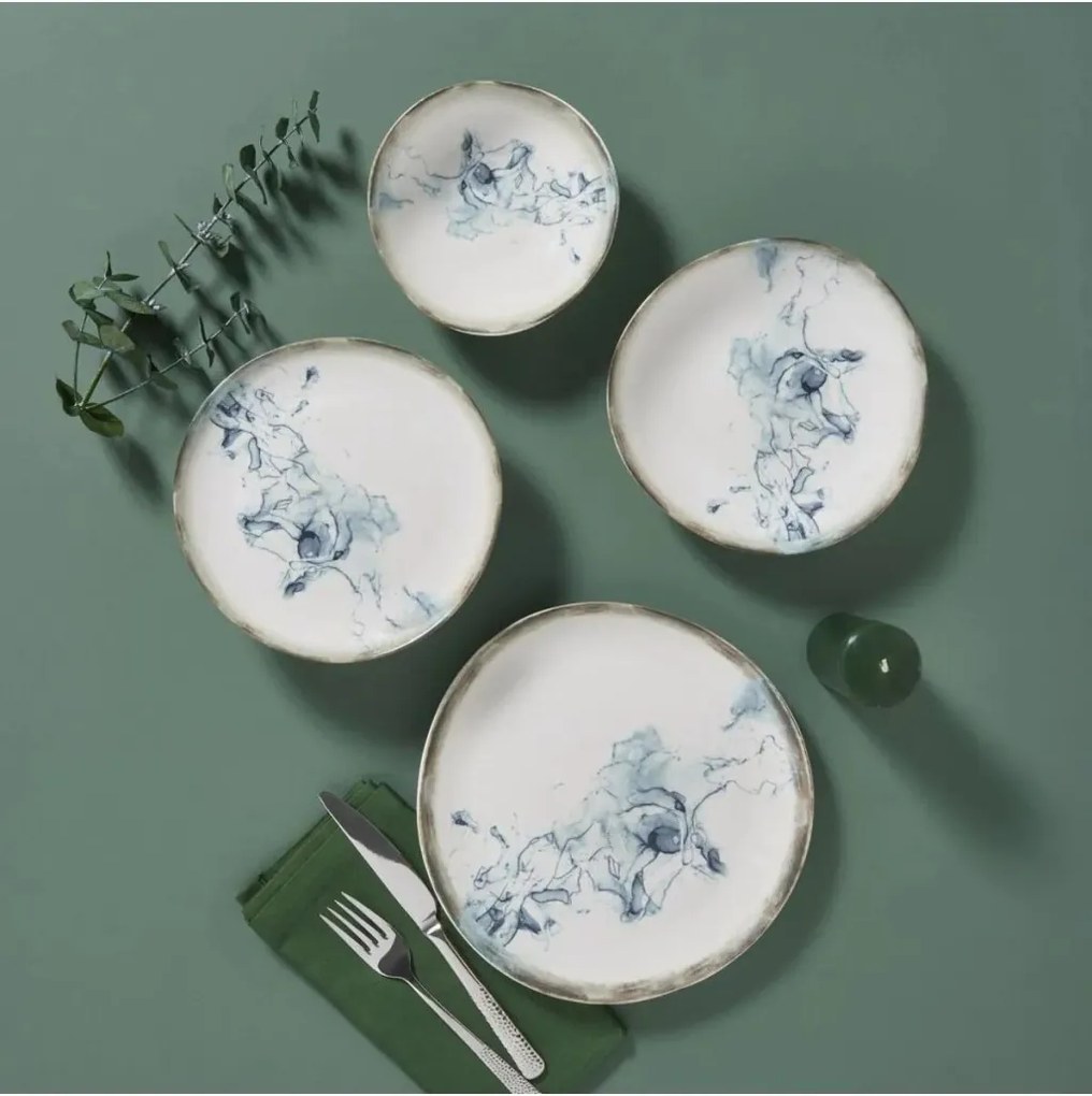 24 részes porcelán étkészlet