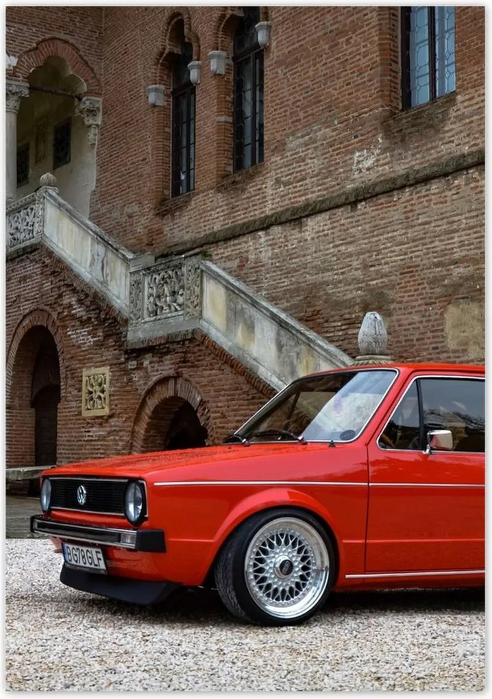 Poszterek 70x100 Volkswagen Golf 1 Egyes