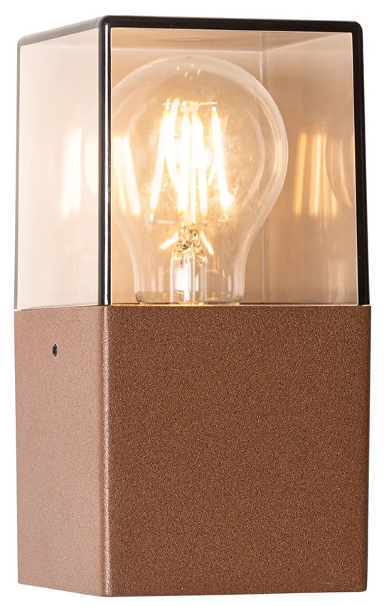 Ipari kültéri fali lámpa rozsdabarna IP44 - Denmark