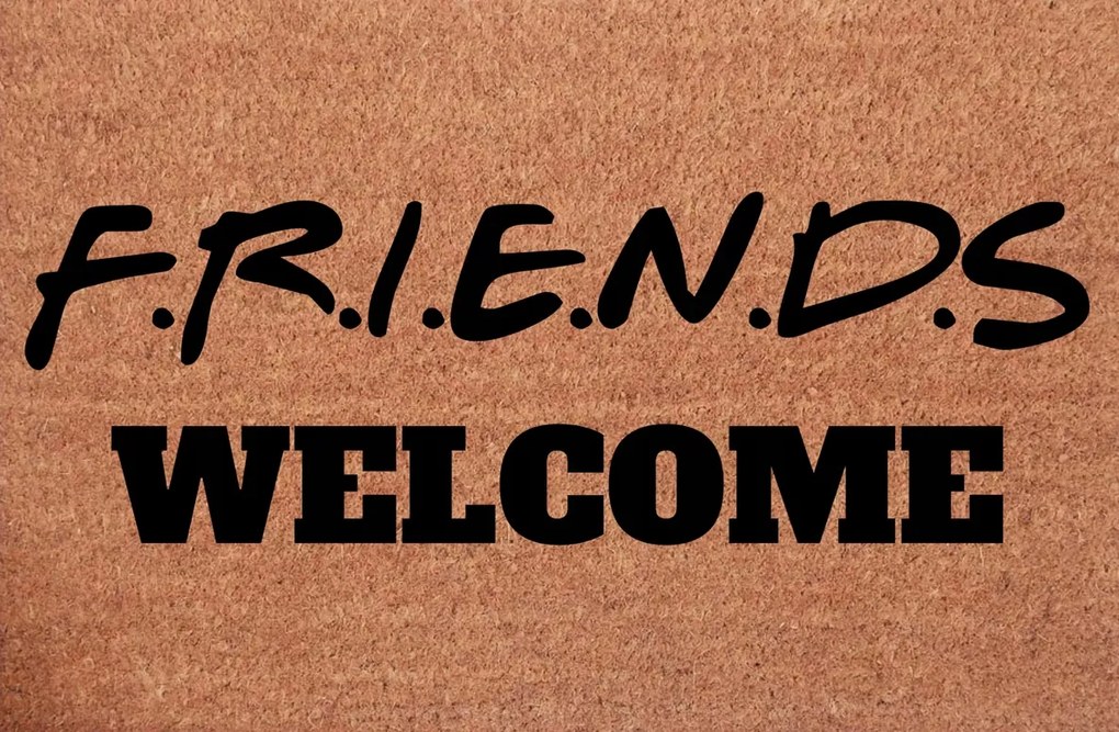 Lábtörlő A Bejárati Ajtó Alá Barátok Sorozat Friends Welcome