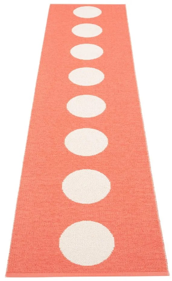 Lazacszínű kültéri-beltéri futószőnyeg 70x300 cm Vera Flamingo – Pappelina