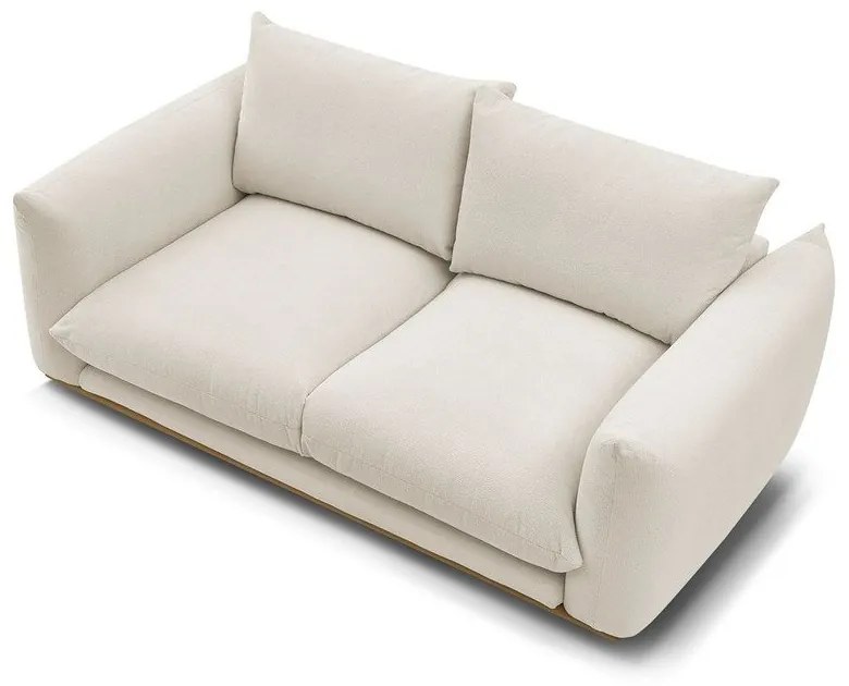 Krémszínű kanapé 193 cm Ernest – Bobochic Paris