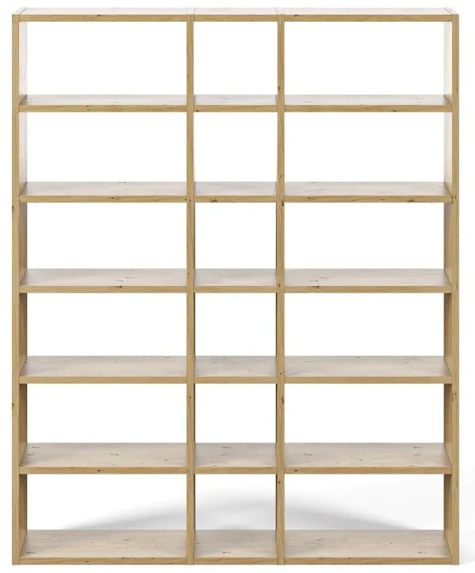 Pombal világosbarna könyvespolc, magasság 224 cm - TemaHome
