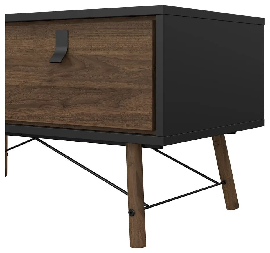 Sötétbarna dohányzóasztal 48x102 cm Ry – Tvilum