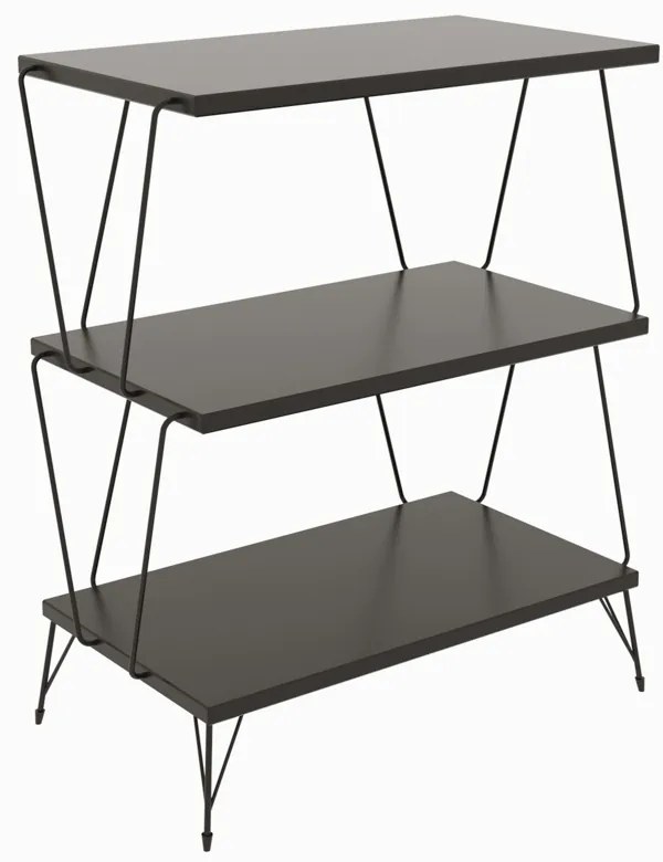 Lazandos Anthracite kisasztal