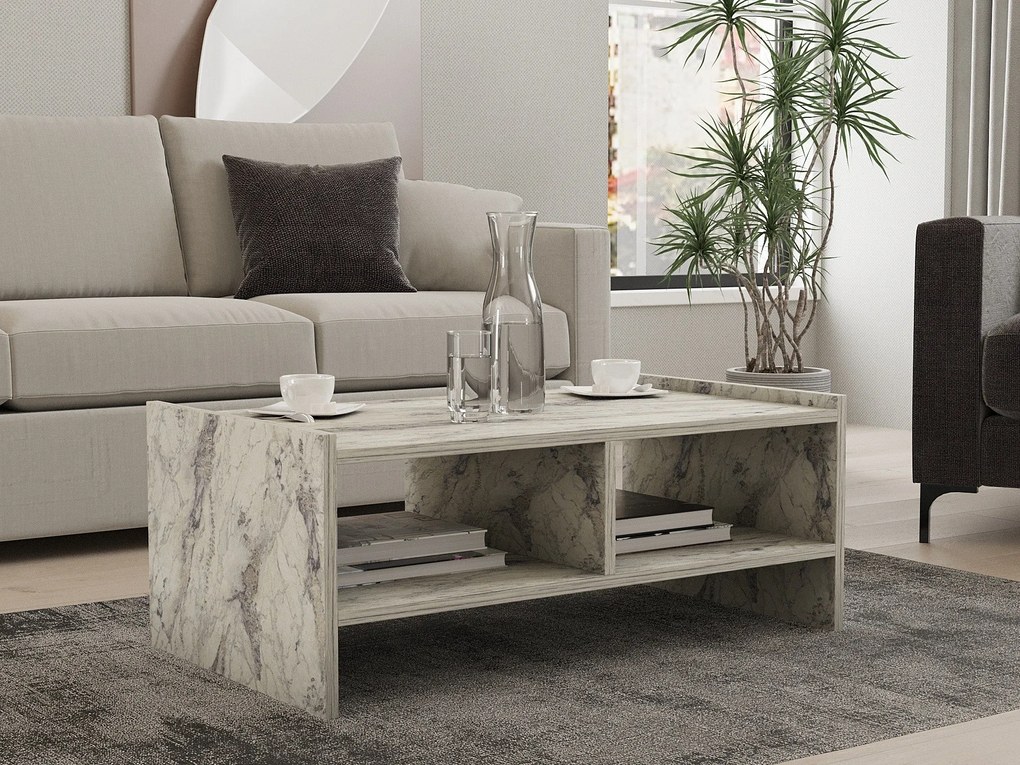 Dohányzóasztal Pera - Freesia Marble