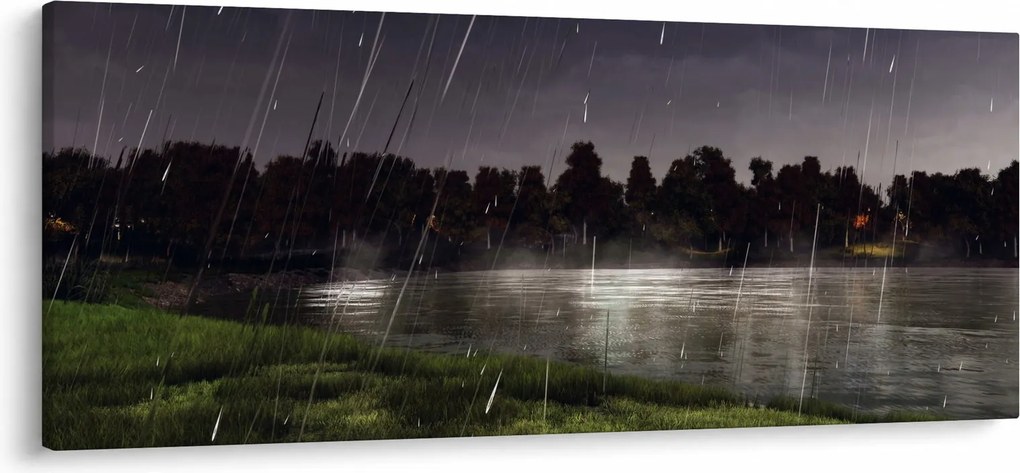 Kép - Esős este (120x50 cm)